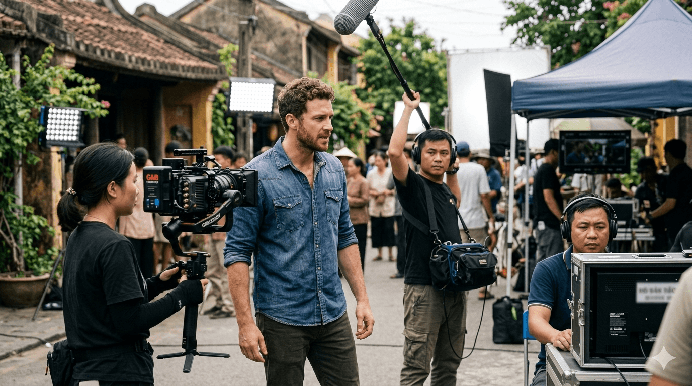 Diễn viên nước ngoài quay TVC quảng cáo