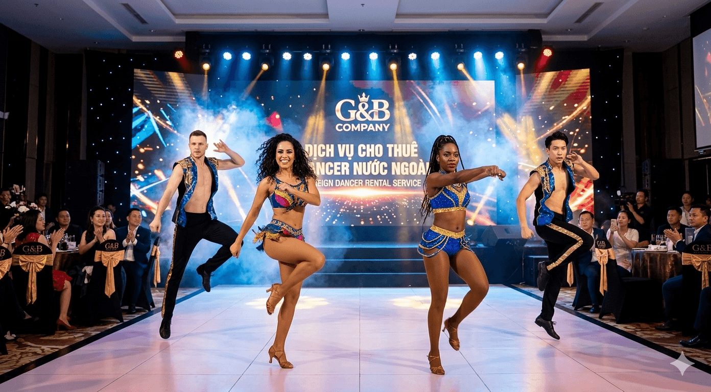 Cho thuê Dancer nước ngoài chuyên nghiệp tại G&B